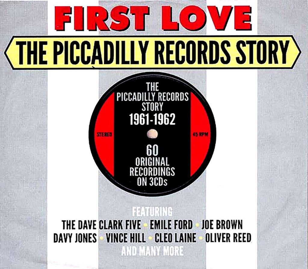 Various - First Love: The Piccadilly Records Story 1961-1962 (60 tracks) (3xCD) (deluxe 3-fold digipak) Music CD