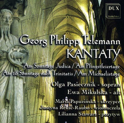 Telemann / Pasiecznik / Mikulska - Cantatas 18 33 50 & 64 - Music CD