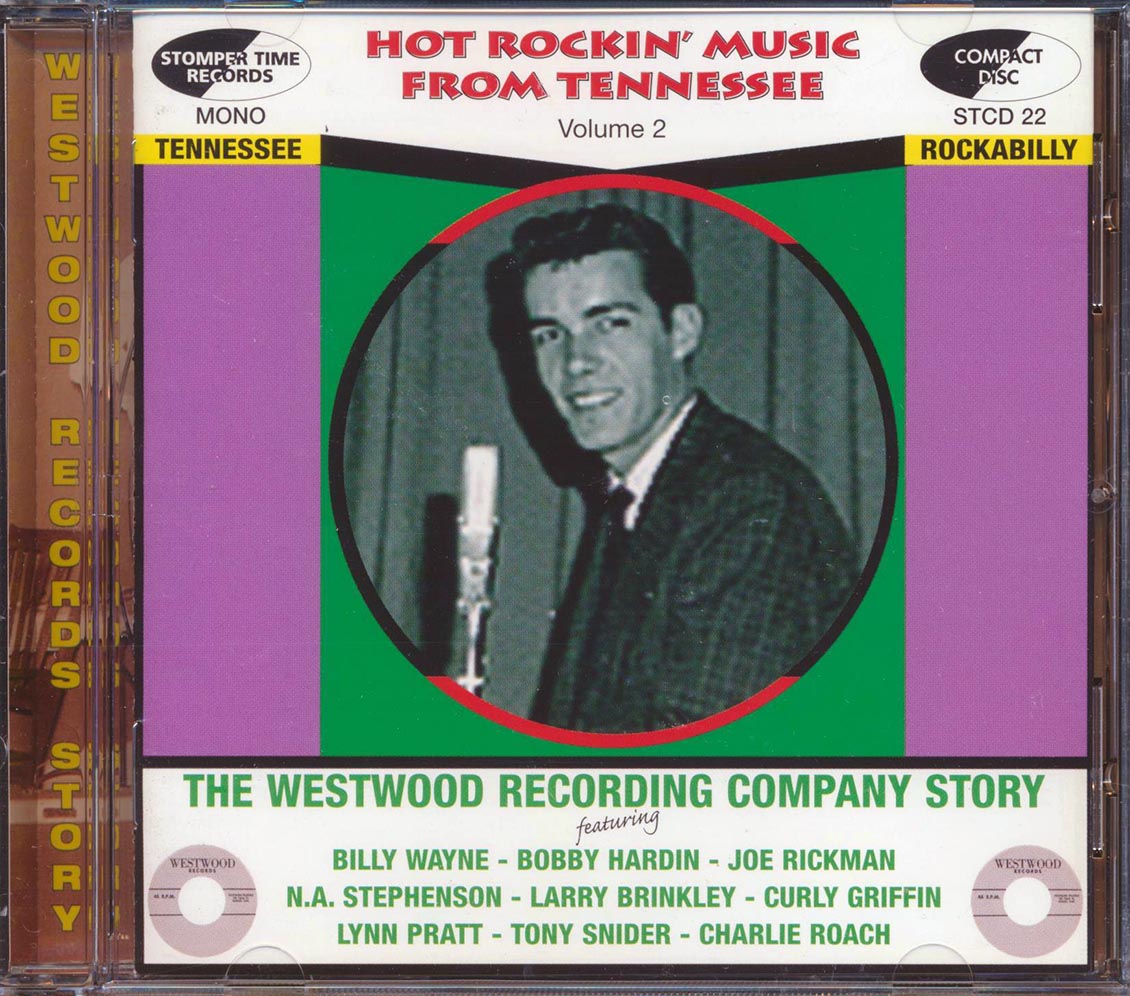 Various - Hot Rockin' Music From Tennessee, Volume 2: The Westwood Recording Company Story Music CD