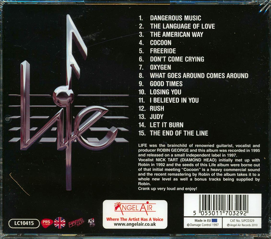 Life - Cocoon Music CD