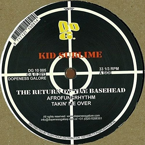 Kid Sublime - Return Of The Basehead - Vinyl Record