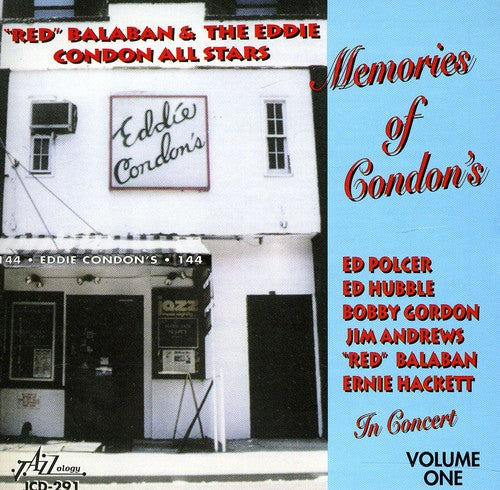 Balaban,leonard Red / Eddie Condon All Stars - Memories Of Condon's: In Concert 1 - Music CD