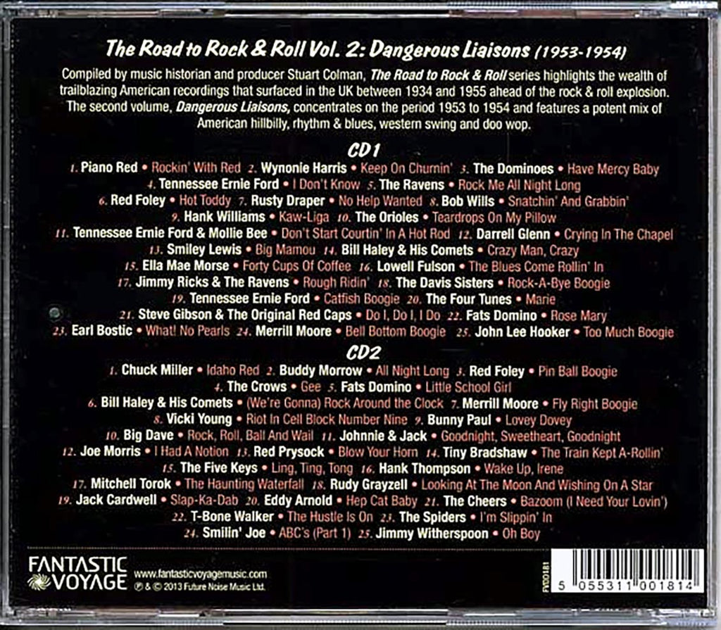 Various - The Road To Rock & Roll Volume 2: Dangerous Liaisons 1953-1954 (50 tracks) (2xCD) Music CD