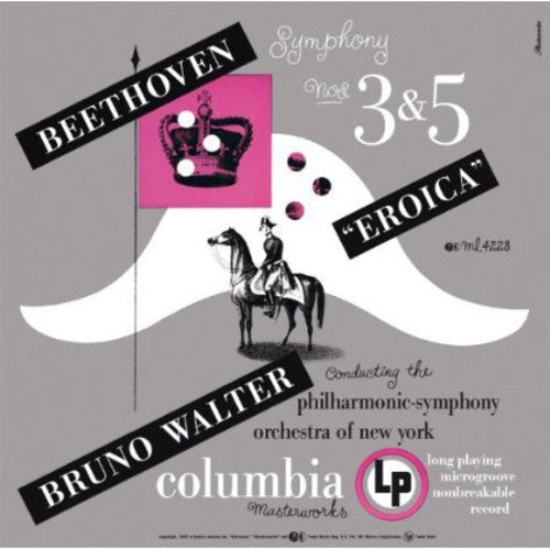 Beethoven / Walter / Phil Sym Orch Of New York - Beethoven: Sym Nos 3 & 5 - Music CD