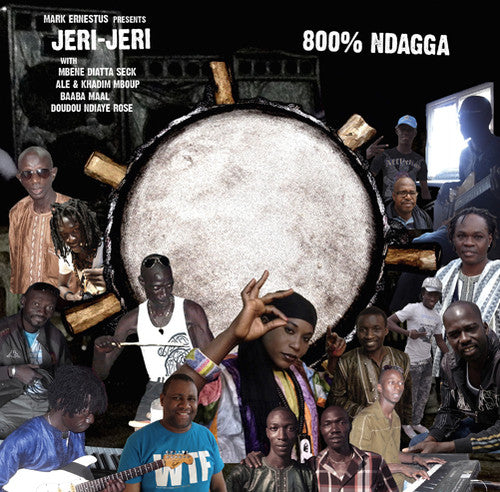 Ernestus Presents Jeri-jeri Mark - 800% Ndagga - Music CD