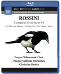 Rossini / Prague Philharmonic Choir / Benda - Complete Overtures 1 - Blu-ray Audio