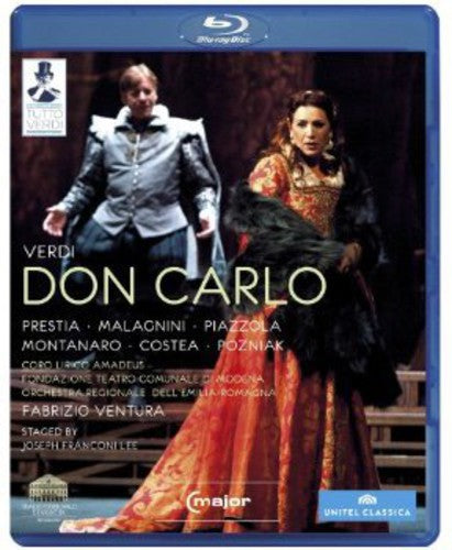 Verdi / Prestia / Malagnini / Piazzola / Montanaro - Don Carlo - Blu-ray