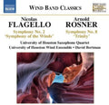 Flagello / University Of Houston Saxophone Quartet - Symphony No. 2: Sym Of The Winds / Symphony No. 8 - Music CD