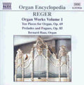 Reger,max / Haas - Organ Works 1 - Music CD