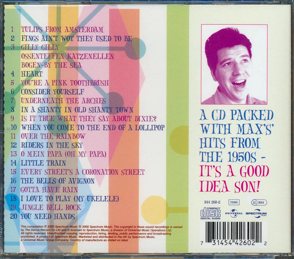 Max Bygraves - The Best Of Max Bygraves Music CD