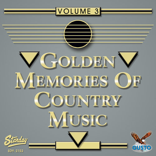 Golden Memories Of Country Music 3 / Various - Golden Memories Of Country Music 3 / Various - Music CD