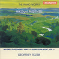 Medtner / Tozer - Piano Works 4 - Music CD