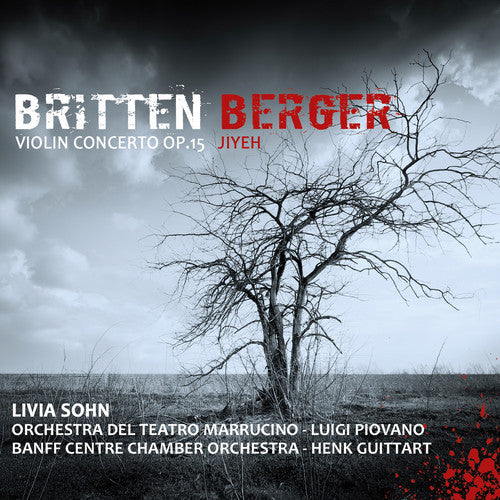 Britten / Berger / Piovano / Guittart - Violin Concerto - Music CD