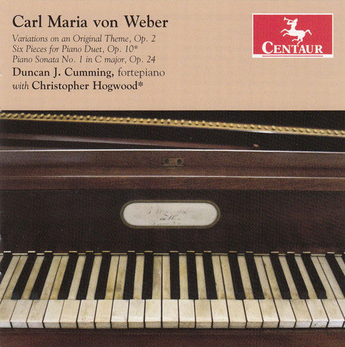 Weber / Cumming / Hogwood - Variations On An Original Theme, Op. 2 - Music CD
