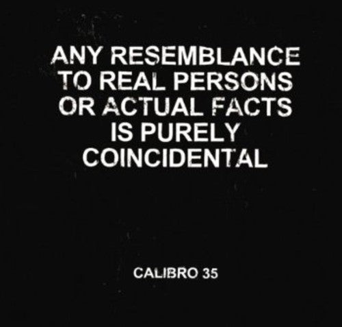 Calibro 35 - Any Resemblance To Real Persons Or Actual Facts Is - Music CD