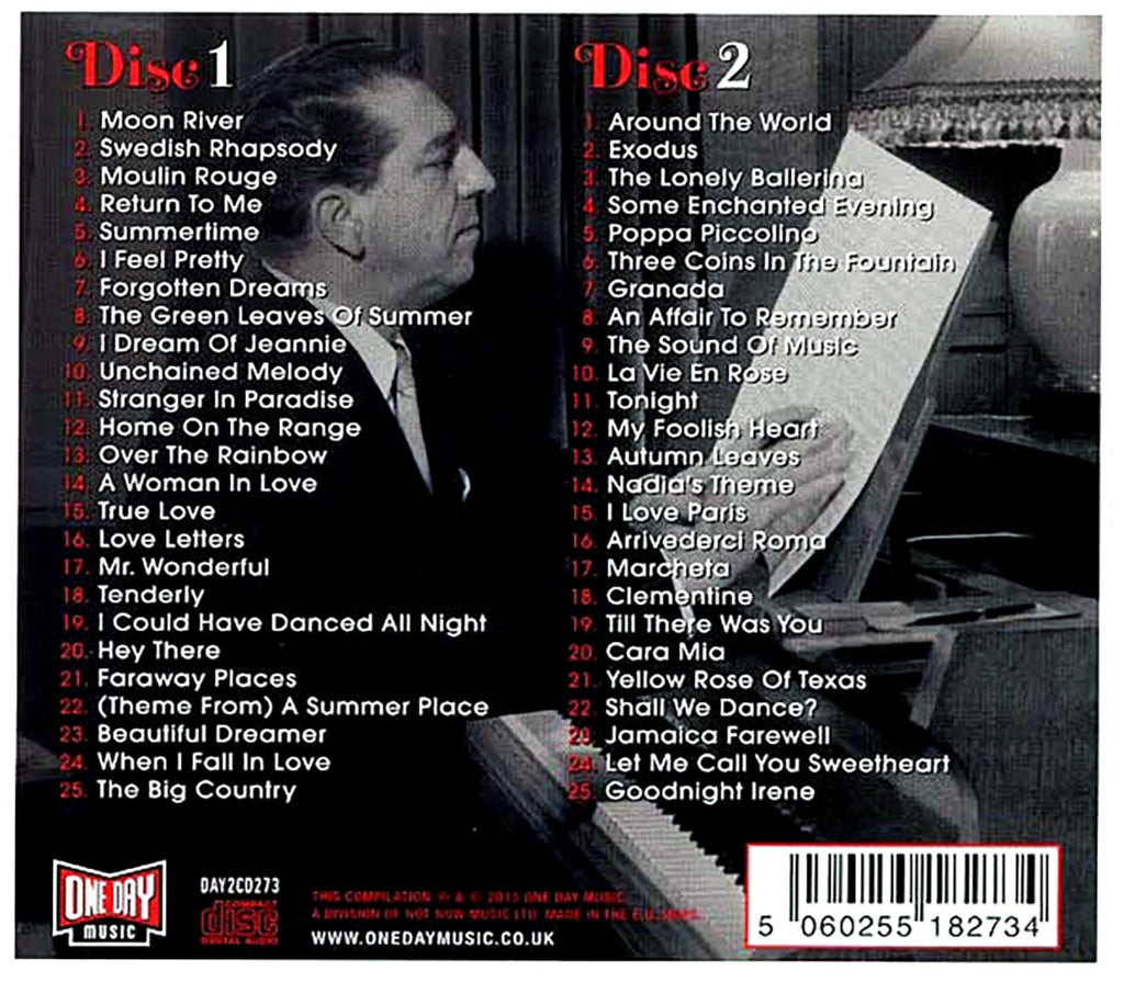 Mantovani - Moon River (50 tracks) (2xCD) (deluxe 3-fold digipak) Music CD