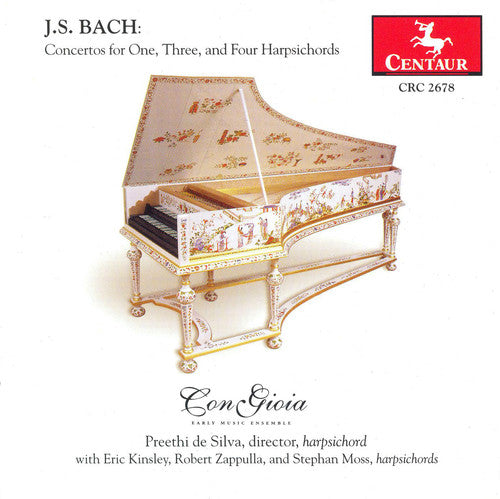 Bach / De Silva / Kinsley / Zappulla / Moss - Concertos For Harpsichord - Music CD