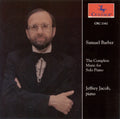 Barber / Jacob,scott - Music For Solo Piano - Music CD