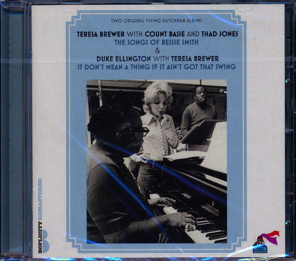 Teresa Brewer - The Songs Of Bessie Smith + It Don't Mean A Thing If It Ain't Got That Swing (20 tracks) Music CD