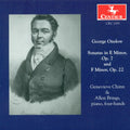 Onslow,george / Chinn,genevieve / Brings,allen - Stas In E Minor Op 7 & F Minor Op 22 - Music CD