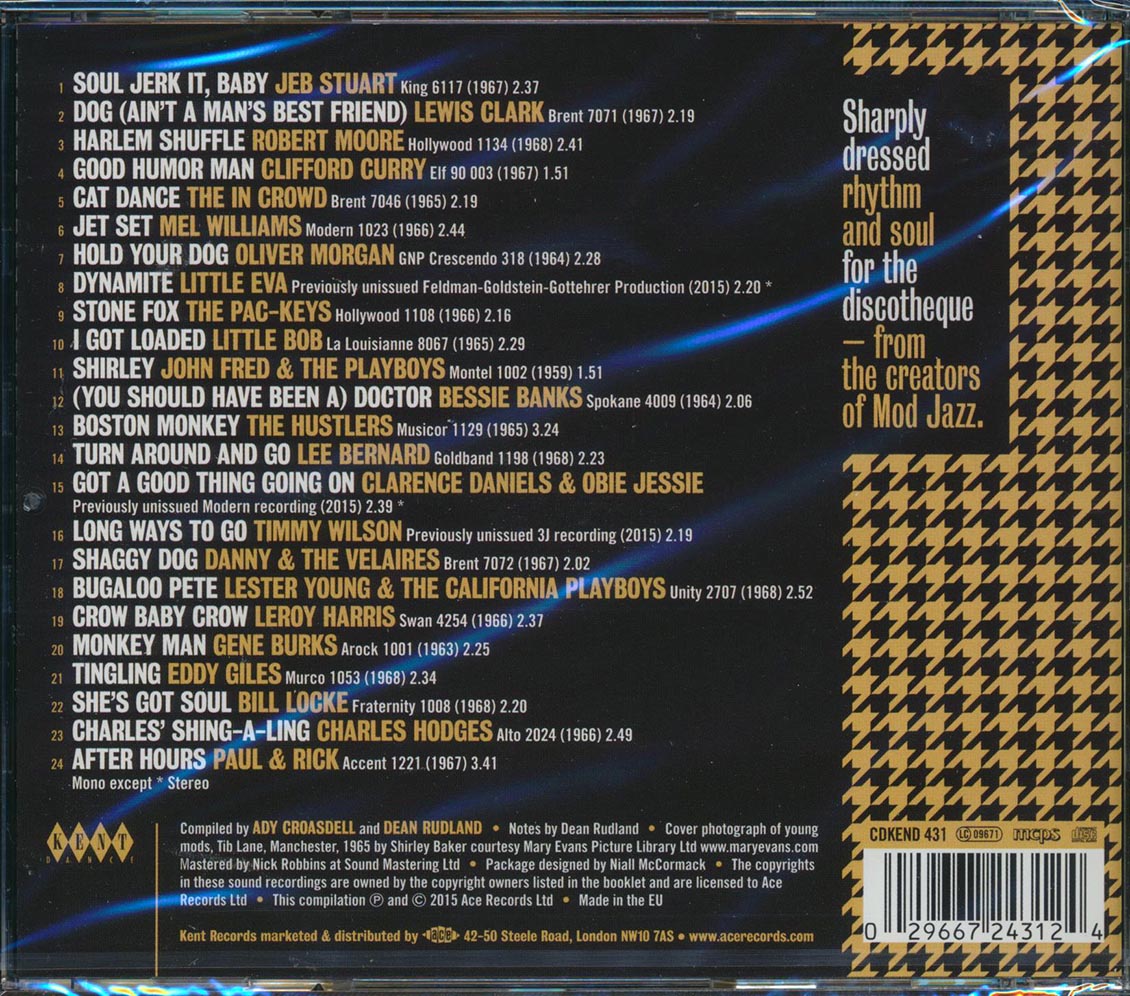 Various - Modernists: A Decade Of Rhythm & Soul Dedication Music CD