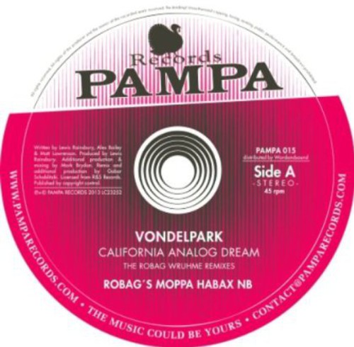Vondelpark - California Analog Dream: The Robag Wruhme Remixes - Vinyl Record