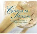 Marini / Opus 4 Trombone Quartet / Wilke - Canticum Sacrum - Music CD