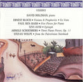 Bloch / Ben-haim / Avni / Schoenberg / Wolpe - Visions & Prophecies / Five Pieces Fro Piano - Music CD