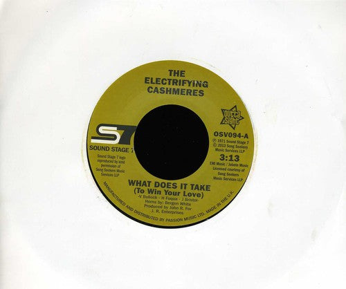 Electrifying Cashmeres/continental Showstoppers - What Does It Take/not Too Young - Vinyl Record