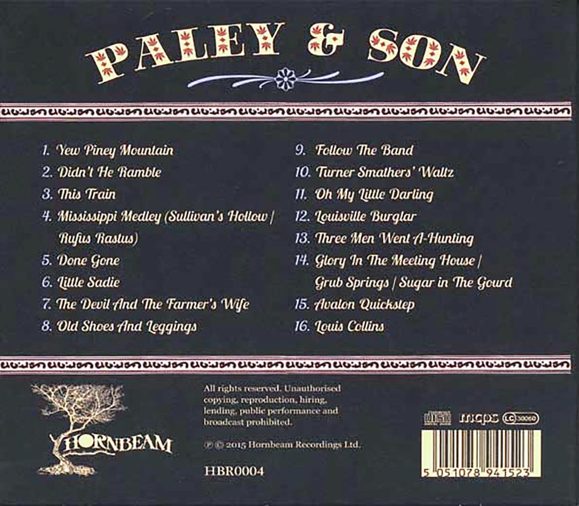 Paley & Son - Paley & Son Music CD