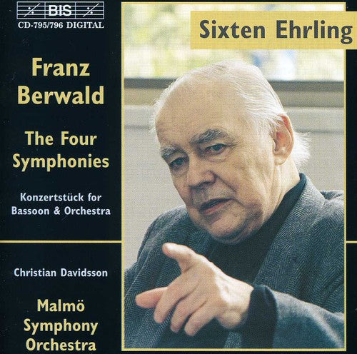 Berwald / Ehrling / Davidsson / Malmo Sym Orch - 4 Symphonies Concerto - Music CD