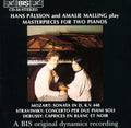 Palsson,hans / Malling,amalie - Masterpieces For Two Pianos - Music CD
