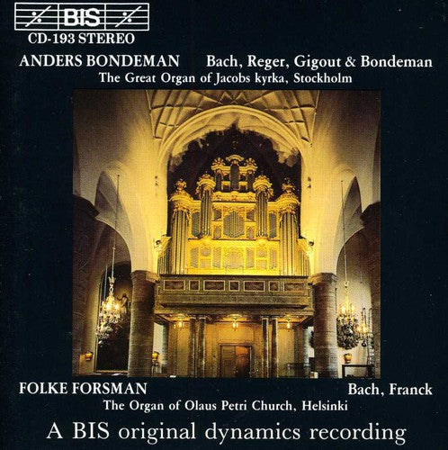 Bach / Reger / Bondeman - Preludes & Fugues - Music CD