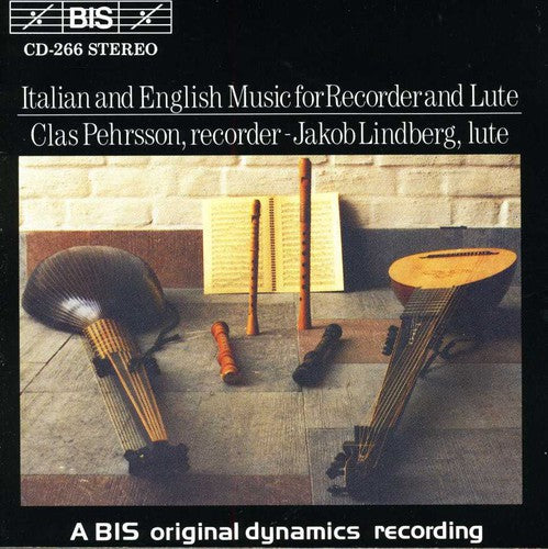 Italian & English Recorder & Lute Music / Various - Italian & English Recorder & Lute Music / Various - Music CD