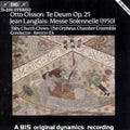 Olsson / Langlais / Taby Church Choir - Te Deum Op 25 - Music CD