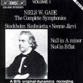 Gade / Jarvi / Stockholm Sinfonietta - Symphonies 3 & 4 - Music CD