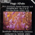 Alfven (stockhokm Philharmonic Orch/jarvi/neeme) - Symphony 3 In E: Dala Rhapsody - Music CD