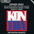 Grieg / Kontra Quartet - Complete Music From String Quartet - Music CD