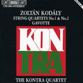 Kodaly / Kontra Quartet - String Quartets 1 & 2 / Gavotte - Music CD