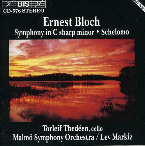 Bloch / Markiz / Malmo Sym Orch - Symphony In C Sharp Minor - Music CD