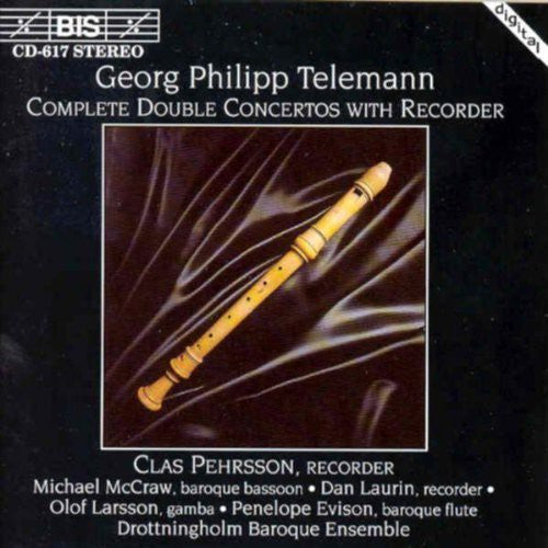 Telemann / Drottningholm Baroque Ensemble - Complete Concertos With Recorder - Music CD