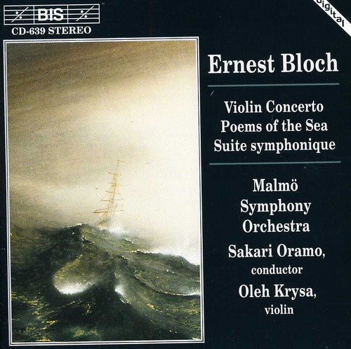 Bloch / Oramo / Malmo Symphony Orchestra - Concerto For Violin & Orchestra - Music CD