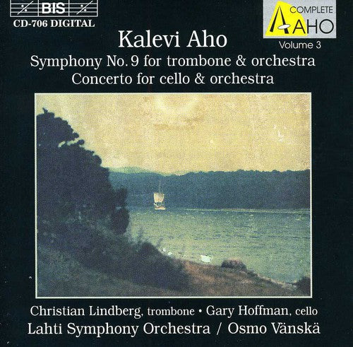 Aho / Lindberg,christian / Lahti So, Vanska - Sym #9 For Trombone & Orch / Cto For Cello & Orch - Music CD