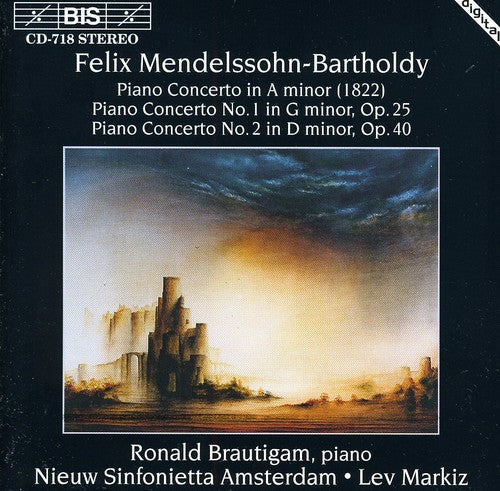 Mendelssohn / Brautigam / Markiz / Nsa - Concerti For Piano - Music CD