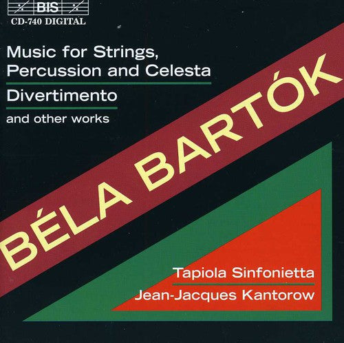 Bartok / Jarvi / Tapiola Sinfonietta - Music For Strings & Celesta - Music CD
