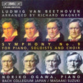 Beethoven (wagner) / Ogawa / Choir Of Bach Coll. - Symphony #9 (1831 Wagner Piano Arrangement) - Music CD