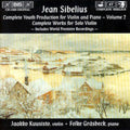Sibelius / Kuusisto / Grasbeck - Complete Youth Production For Violin & Piano 2 - Music CD