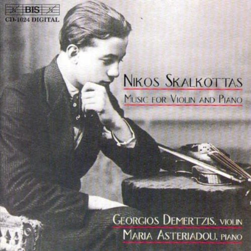 Skalkottas / Demertzis,georgios / Asteriadou,maria - Sta For Solo Vln / Stna #1 For Vln & Pno - Music CD