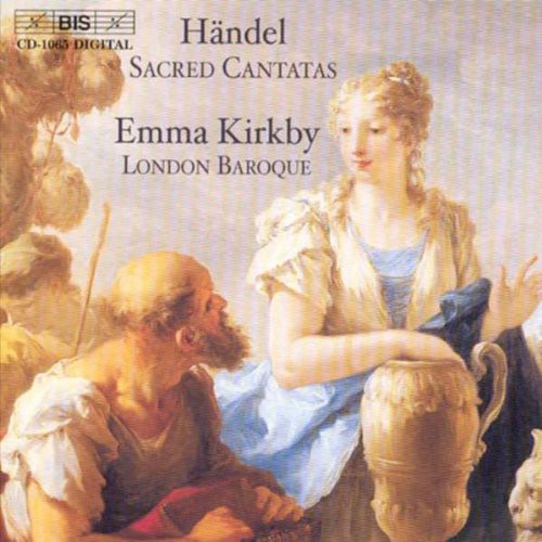 Handel / Kirkby / London Baroque - Sacred Cantatas - Music CD