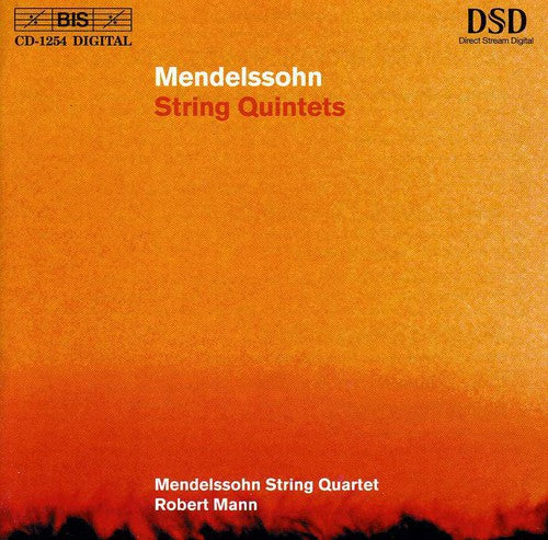 Mendelssohn / Mann / Mendelssohn String Quartet - String Quintets - Music CD